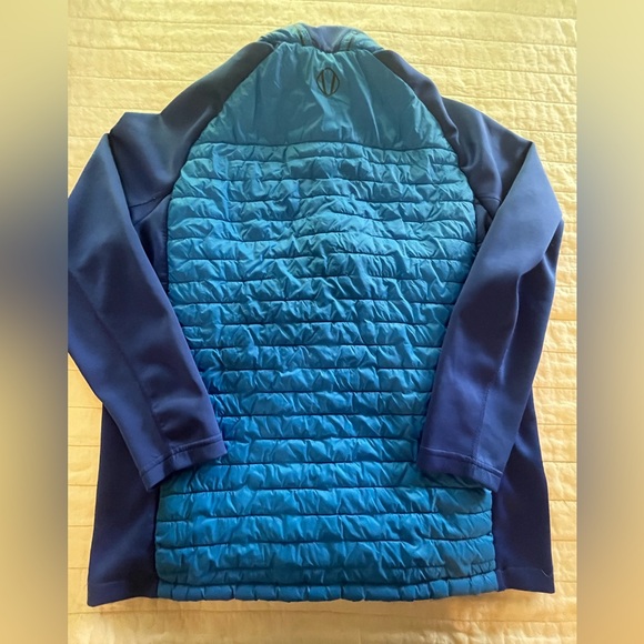 Sunice Hamilton Hybrid Climaloft Lightweight Thermal Stretch Blue Jacket  Large - Picture 8 of 11